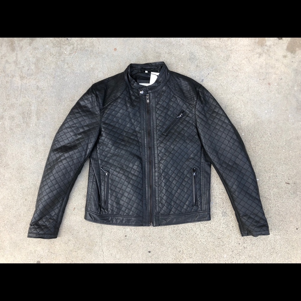 Leather Moto Jacket